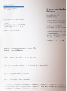 Ermittlungsverfahren-Beleidigung