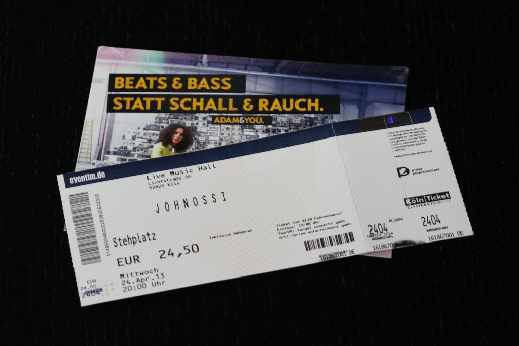 Johnossi Tickets, Köln 2013