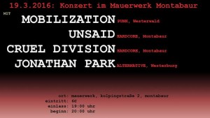 2016-03-19_Mobilization_Mauerwerk-Line-up