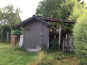 Hütte vorher